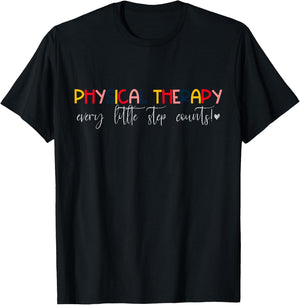 Physical Therapy , PT PTA, Pediatric Physical Therapist T-Shirt - T-Shirt | Black