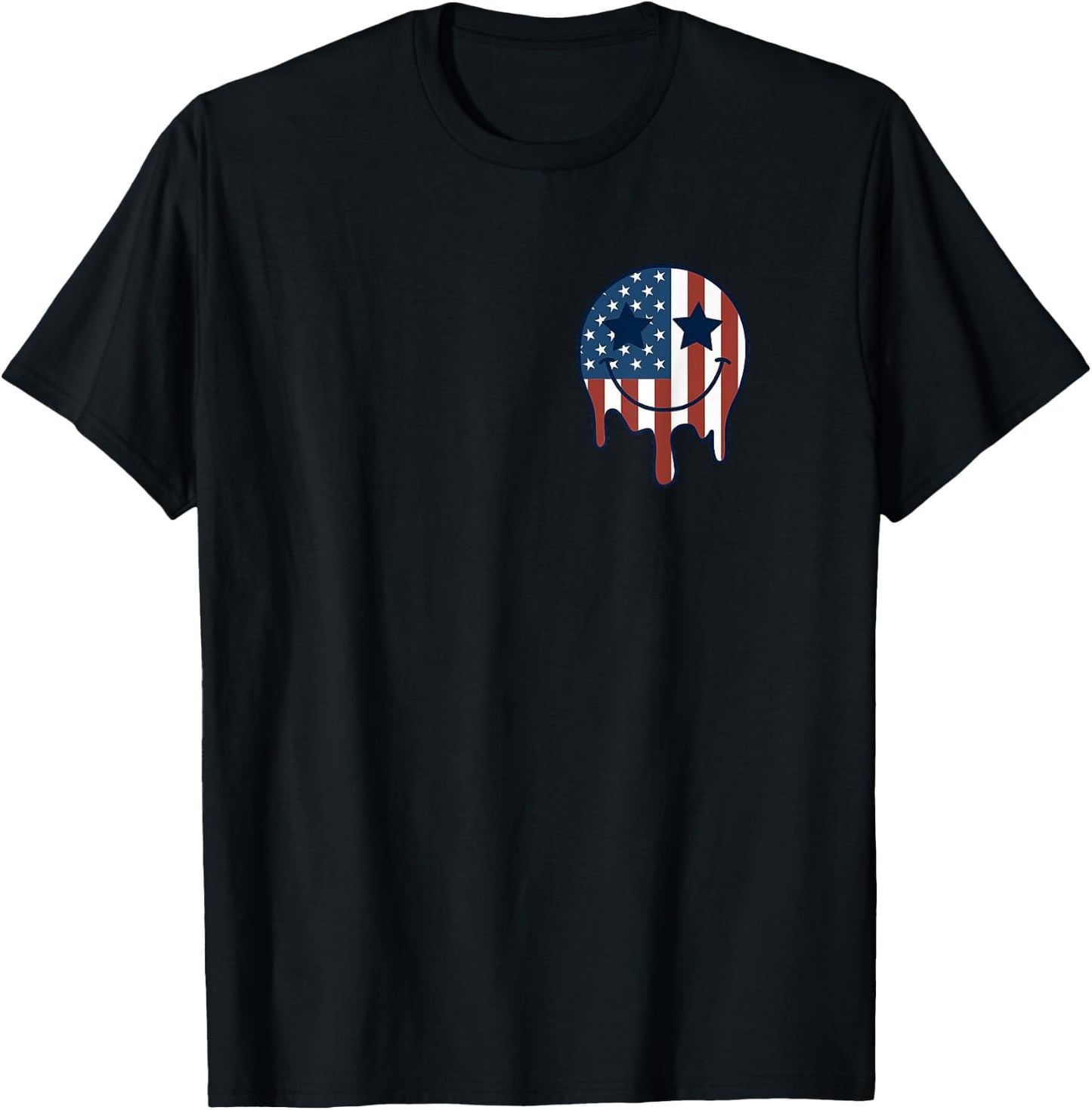 Red White And Boozy Patriotic American Beer Drinking Women Men T-Shirt - T-Shirt | Black