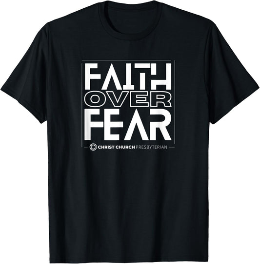 Christ Church Presbyterian Knoxville TN | Faith Front T-Shirt - T-Shirt | Black