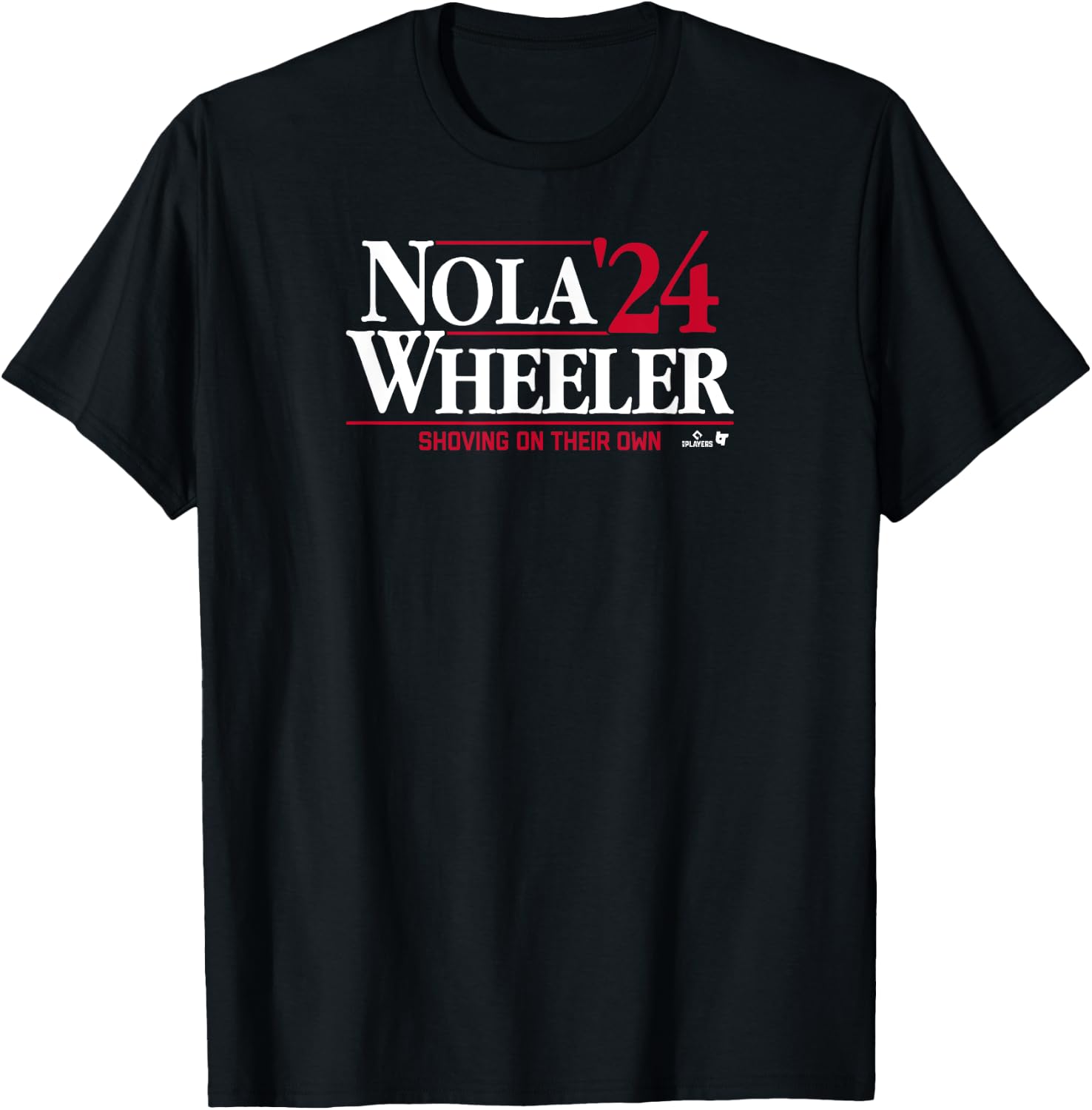 Aaron Nola & Zack Wheeler '24 - Philadelphia Baseball T-Shirt - T-Shirt | Black