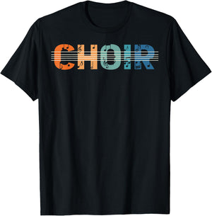 Choir Retro Singer Music Group Teacher Choir Directors T-Shirt - T-Shirt | Black