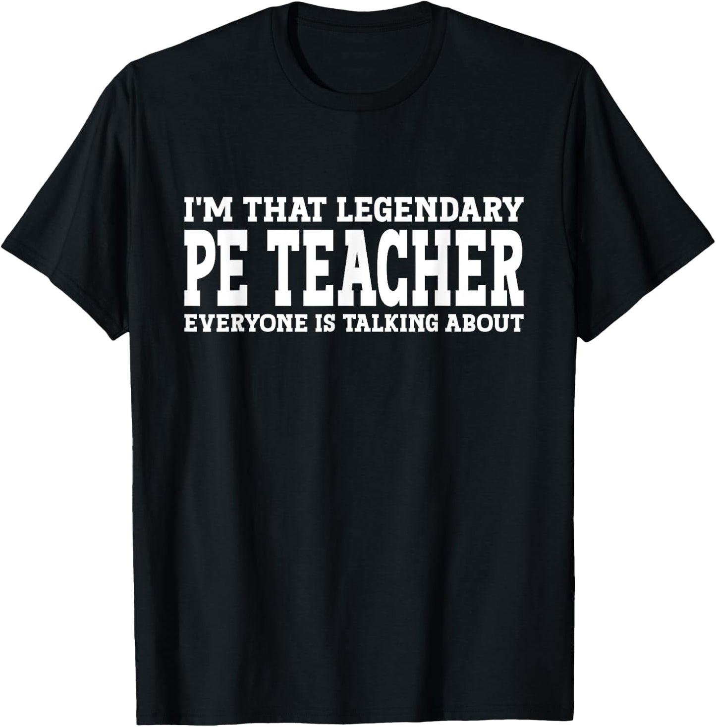 PE Teacher Job Title Employee Funny Worker PE Teacher Women T-Shirt - T-Shirt | Black