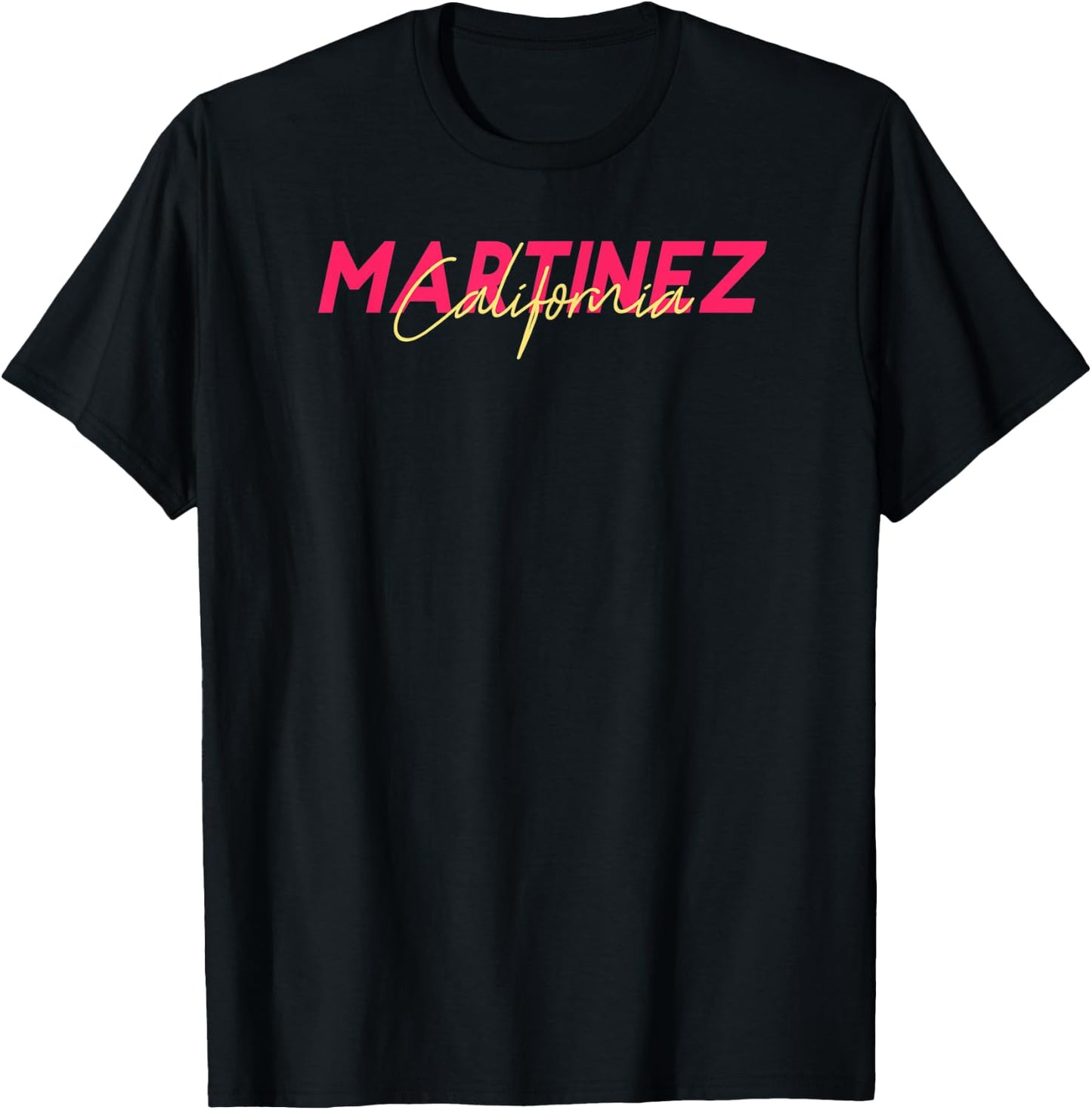 MARTINEZ California T-Shirt - T-Shirt | Black