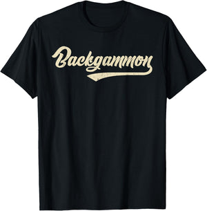 Backgammon T-Shirt - T-Shirt | Black