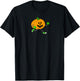Halloween Running Pumpkin T-Shirt - T-Shirt | Black