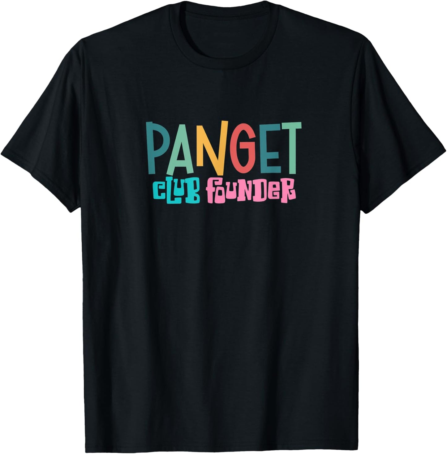Funny Filipino Panget Club Founder T-Shirt - T-Shirt | Black