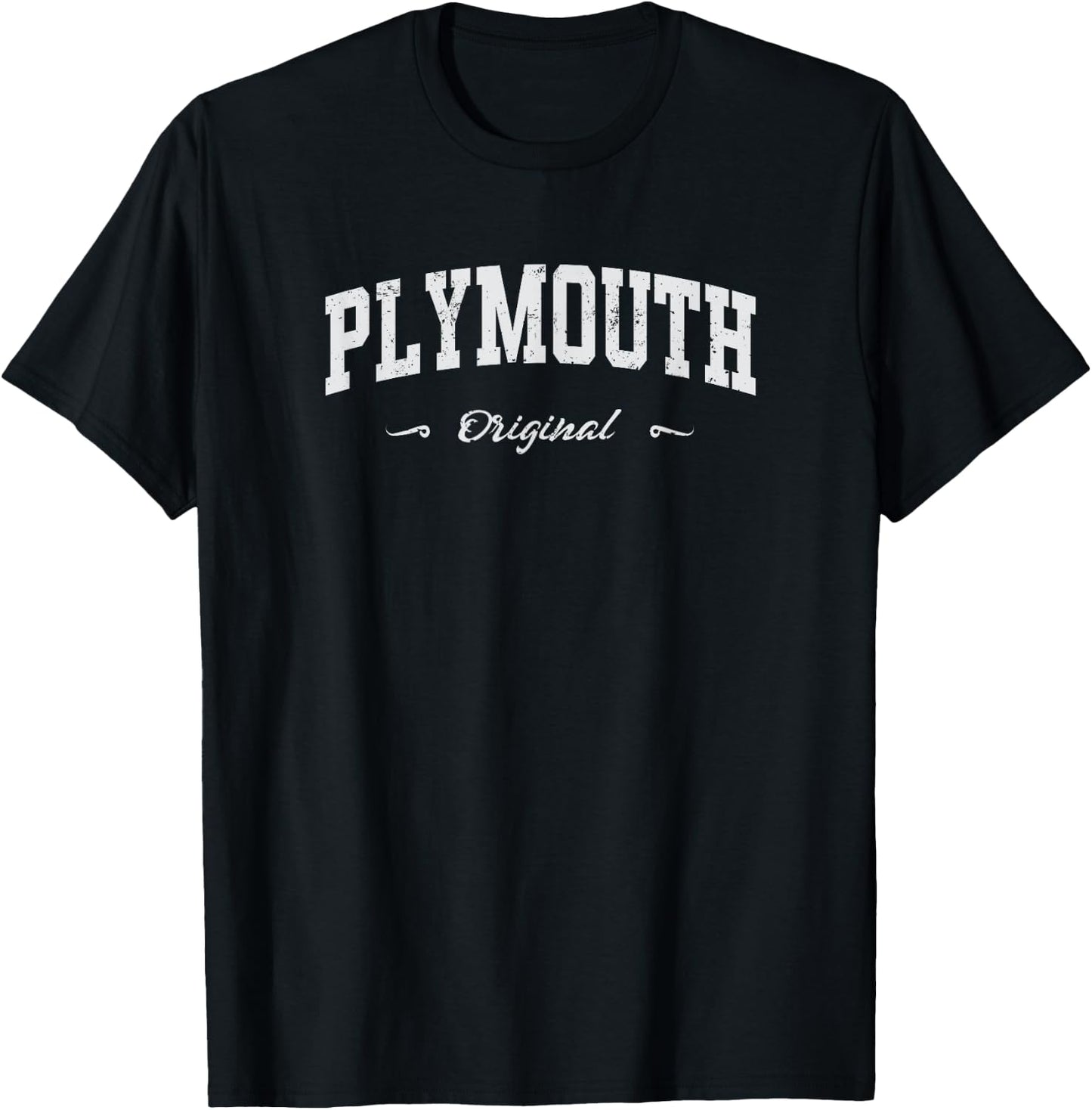 Plymouth Sport Souvenir Fan Item Design T-Shirt - T-Shirt | Black