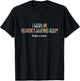 Hospice Nurse Saying I Work in Heaven's Waiting Room Cute T-Shirt - T-Shirt | Black