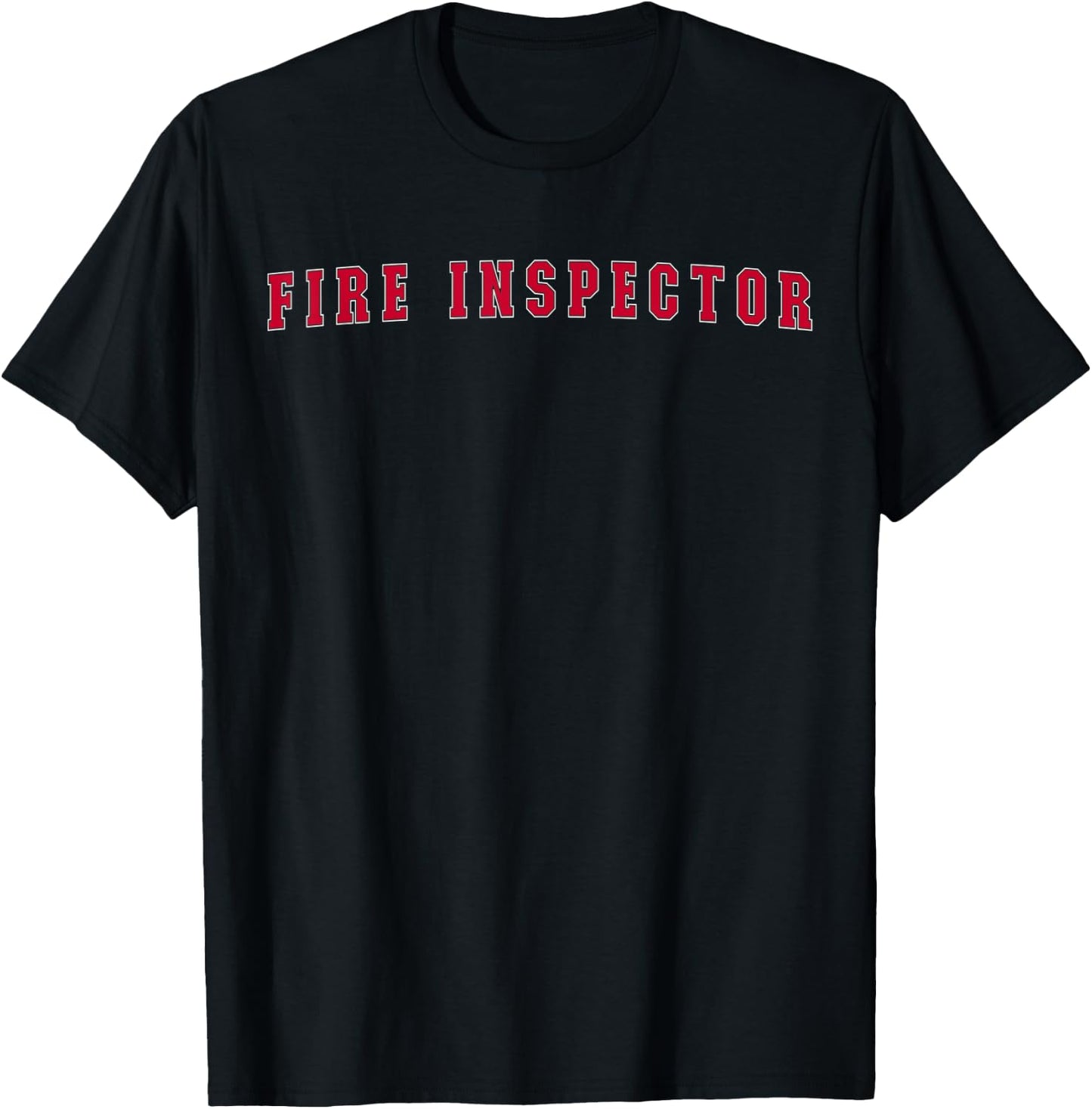 Fire Inspector T-Shirt - T-Shirt | Black
