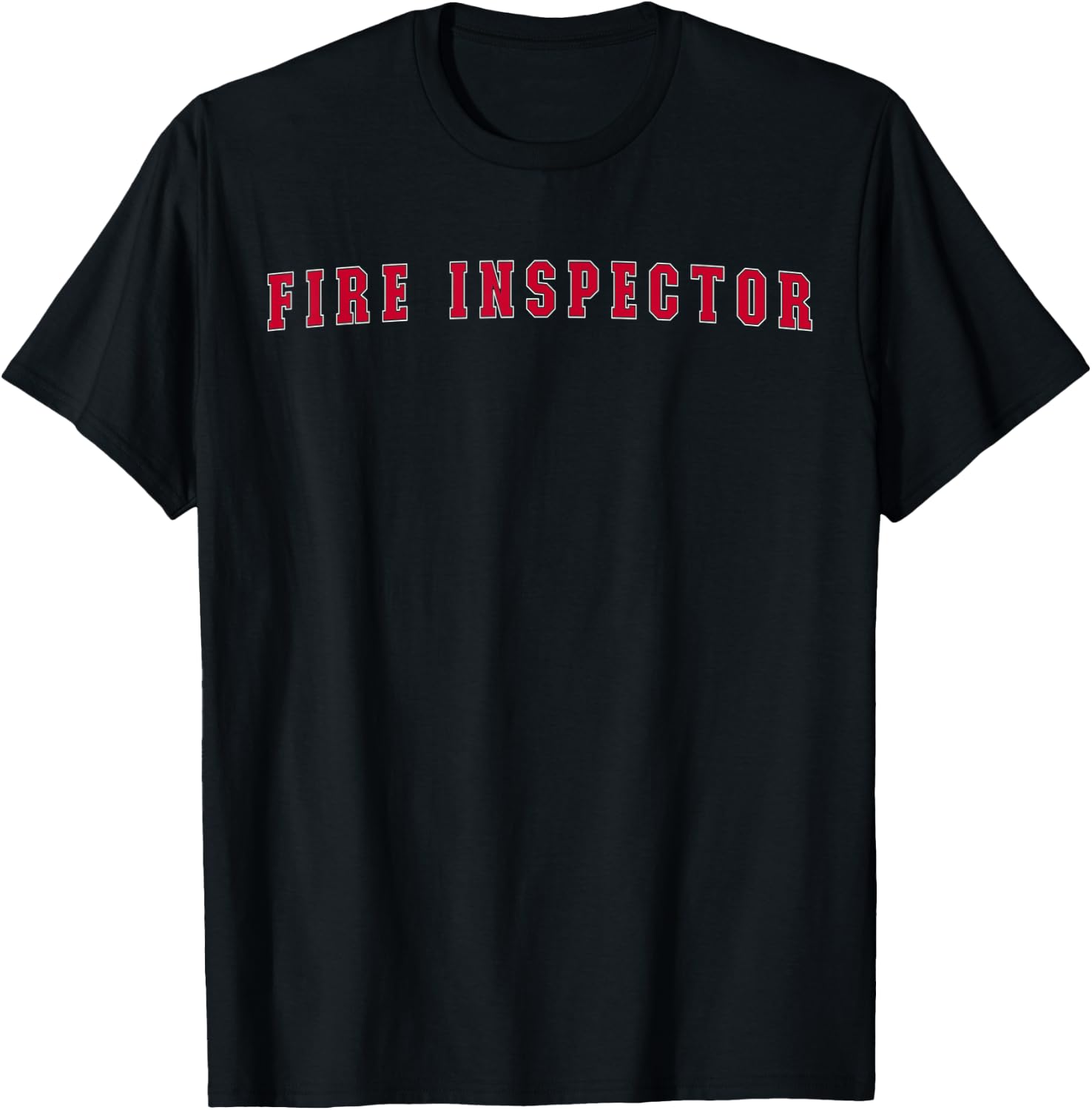 Fire Inspector T-Shirt - T-Shirt | Black