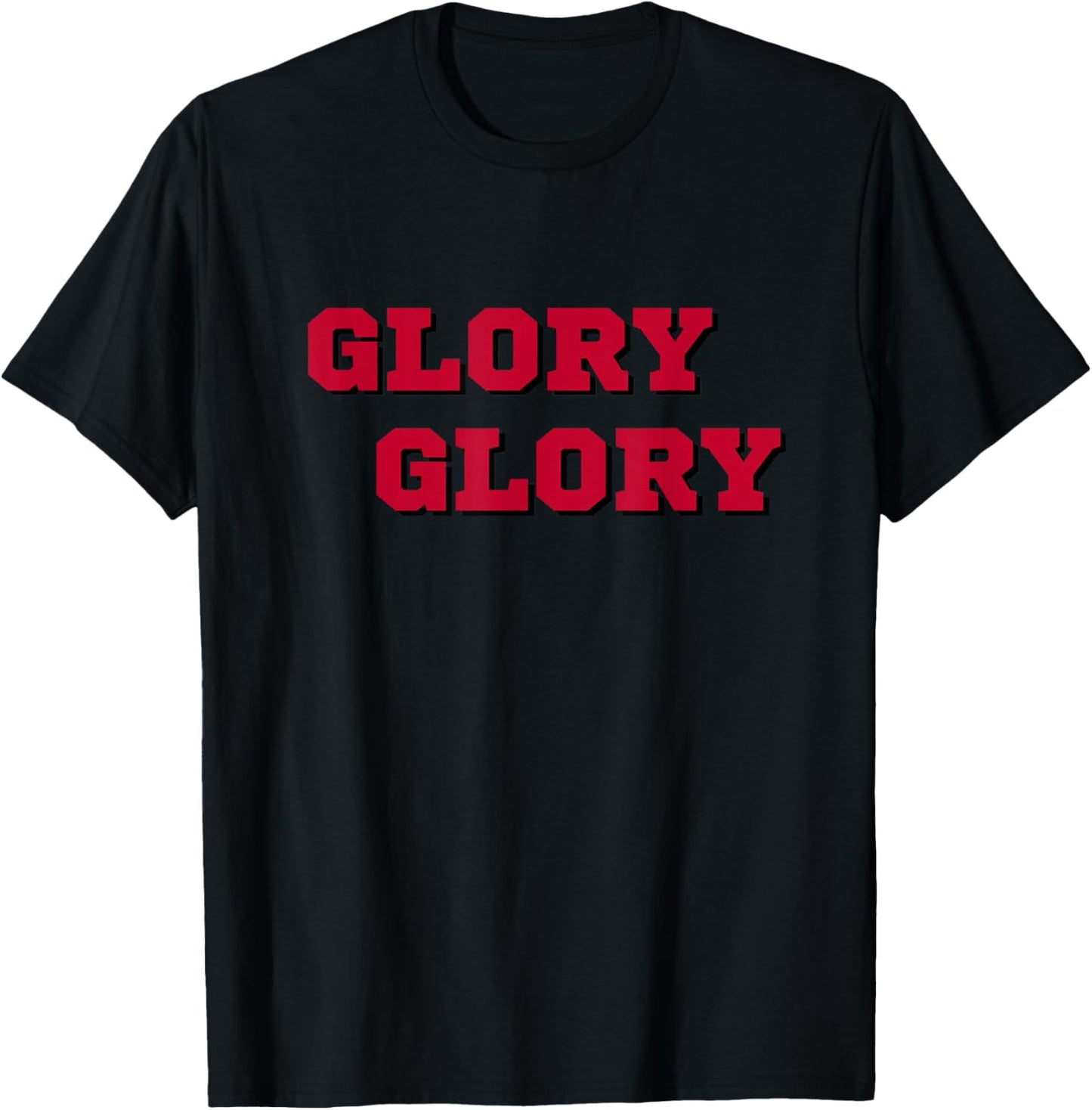 GameDay Fight Song Glory Glory Georgia T-Shirt - T-Shirt | Black