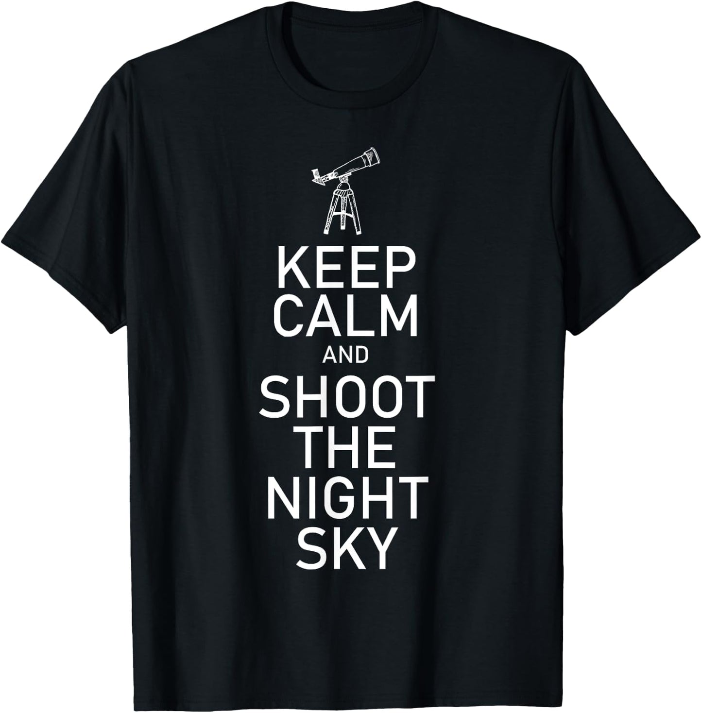 Astronomical Imaging Astro Photography Astrophotography T-Shirt - T-Shirt | Black