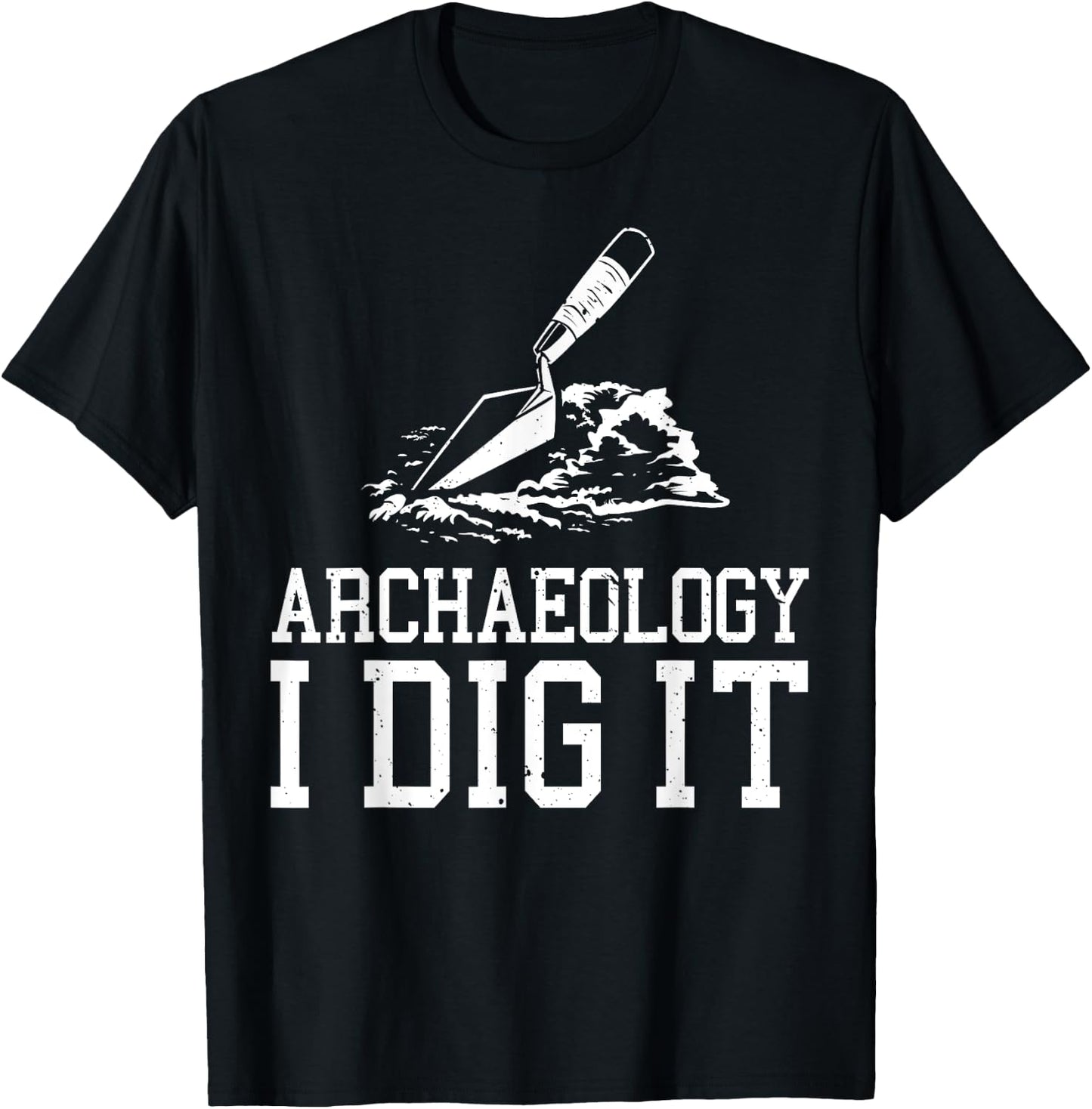 Funny Archeologist Design Men Women Kids Archeology Lovers T-Shirt - T-Shirt | Black