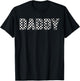 Pit Crew Daddy Racing Car Family Matching Birthday Party T-Shirt - T-Shirt | Black