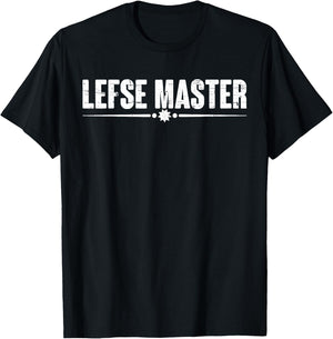 Lefse Master T-Shirt - T-Shirt | Black