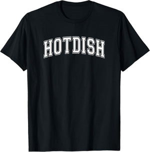 HOTDISH - Collegiate Sport Style T-Shirt - T-Shirt | Black