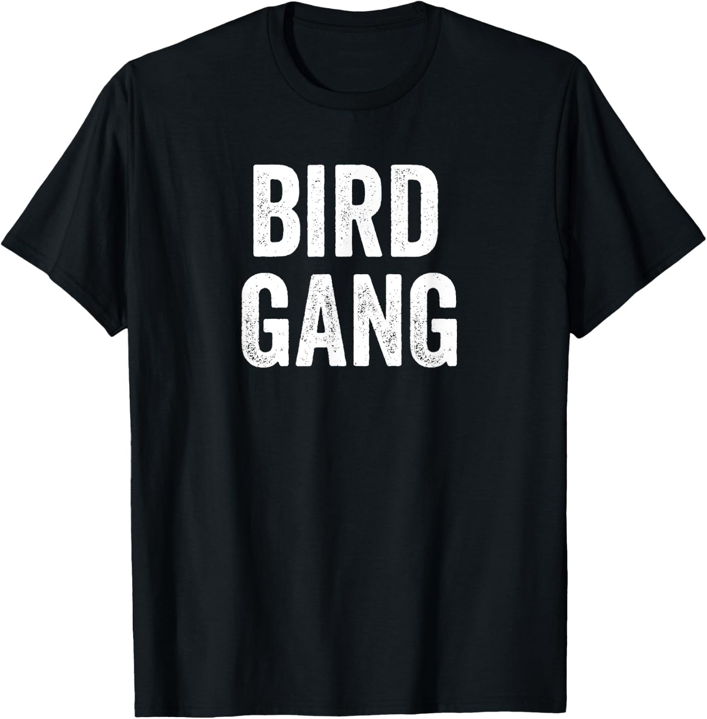Funny Birding Bird Gang T-Shirt - T-Shirt | Black
