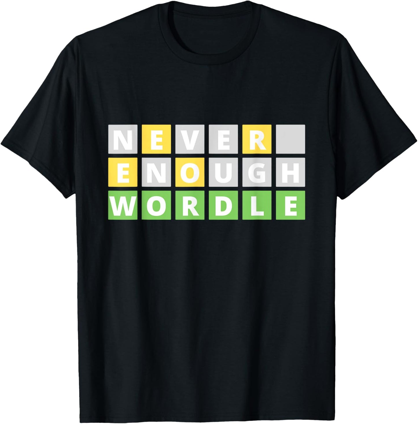 Word Game Gift T-Shirt - T-Shirt | Black