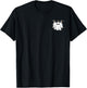 Ghost Pocket Hanging Halloween Costume Funny Ghoul Spirit T-Shirt - T-Shirt | Black