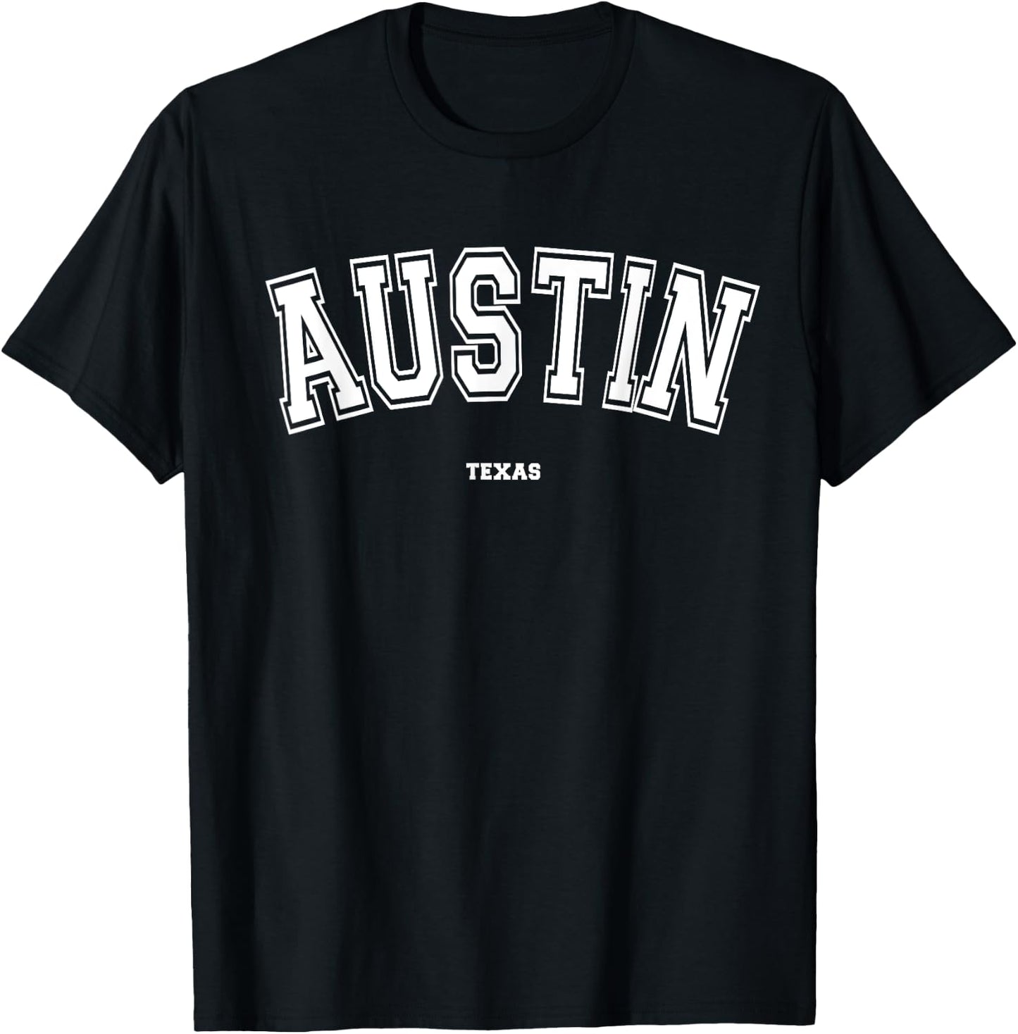 Austin Texas T-Shirt - T-Shirt | Black