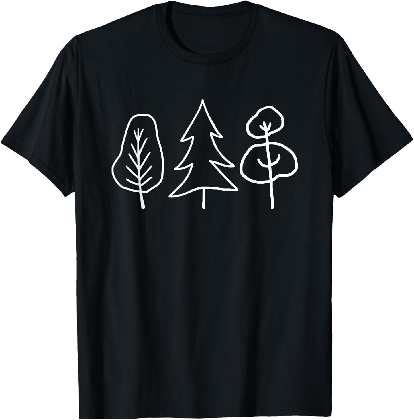 Eco Earth Day Shirts Women Kids Trees T-Shirt - T-Shirt | Black