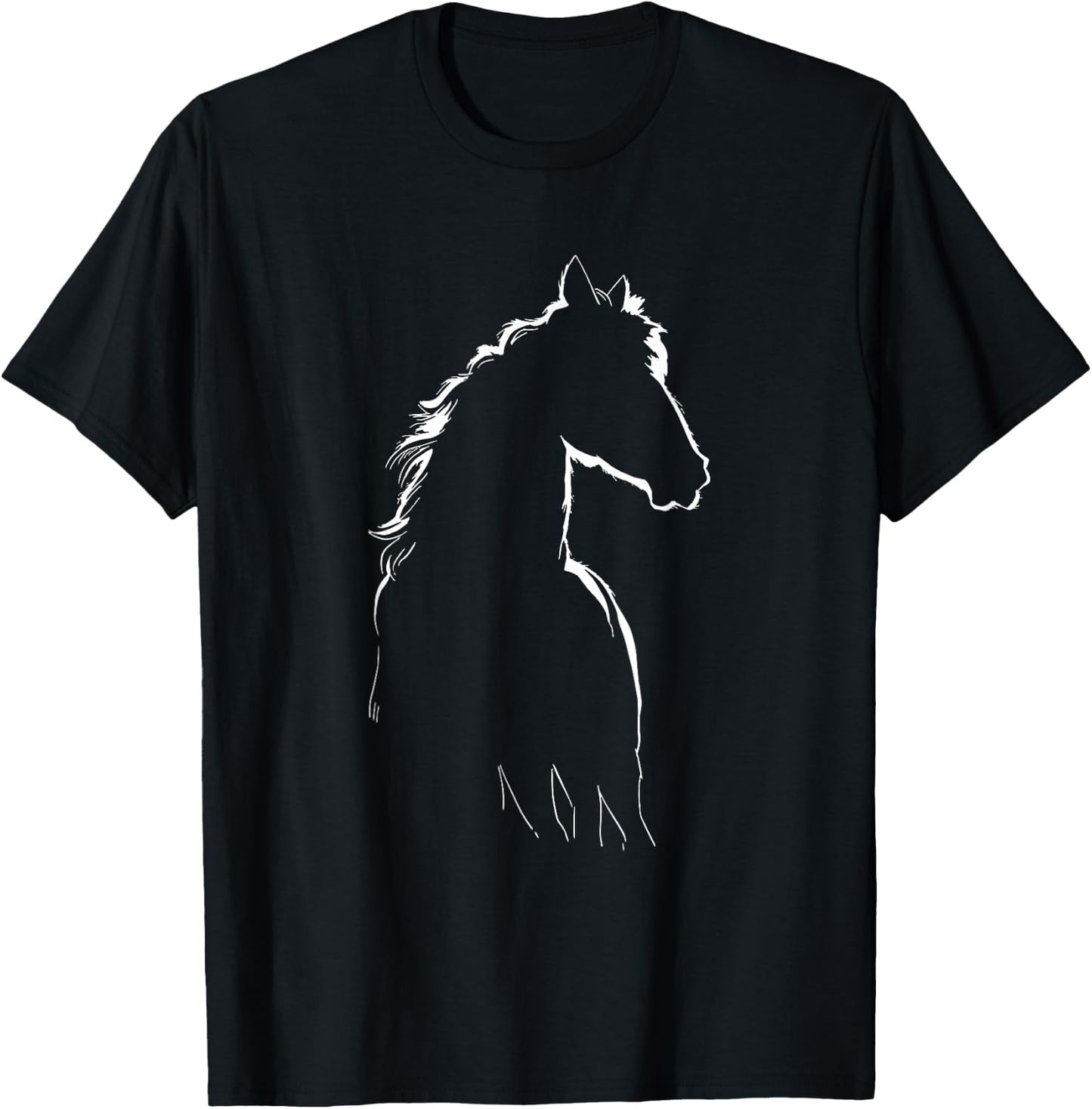 Riding horses Horse owners T-Shirt - T-Shirt | Black
