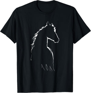 Riding horses Horse owners T-Shirt - T-Shirt | Black