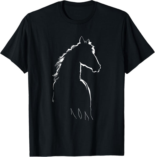 Riding horses Horse owners T-Shirt - T-Shirt | Black