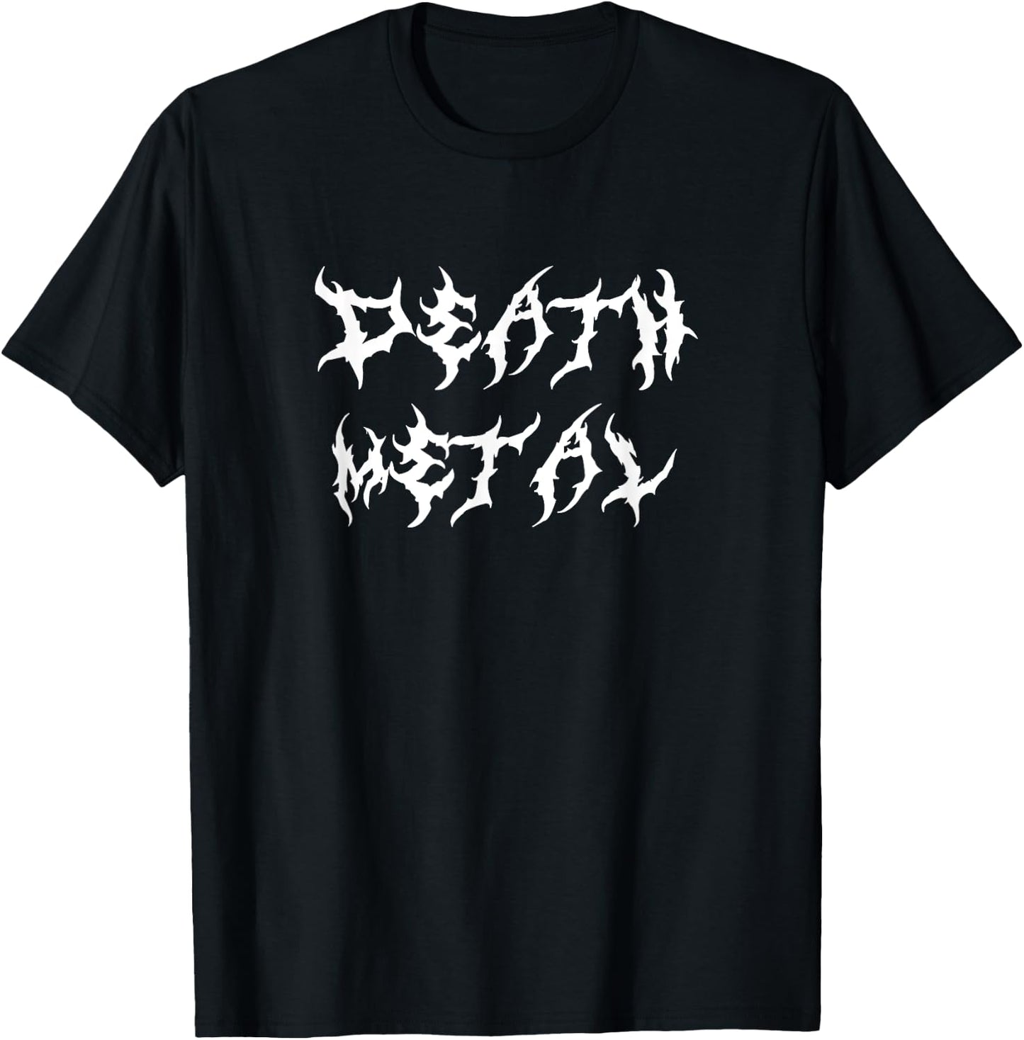 Death Metal Rock And Roll Metalhead T-Shirt - T-Shirt | Black
