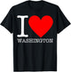 I Heart Washington - I Love DC T-Shirt - T-Shirt | Black