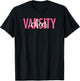 Varsity Cheer Proud High School Varsity Cheerleader T-Shirt - T-Shirt | Black