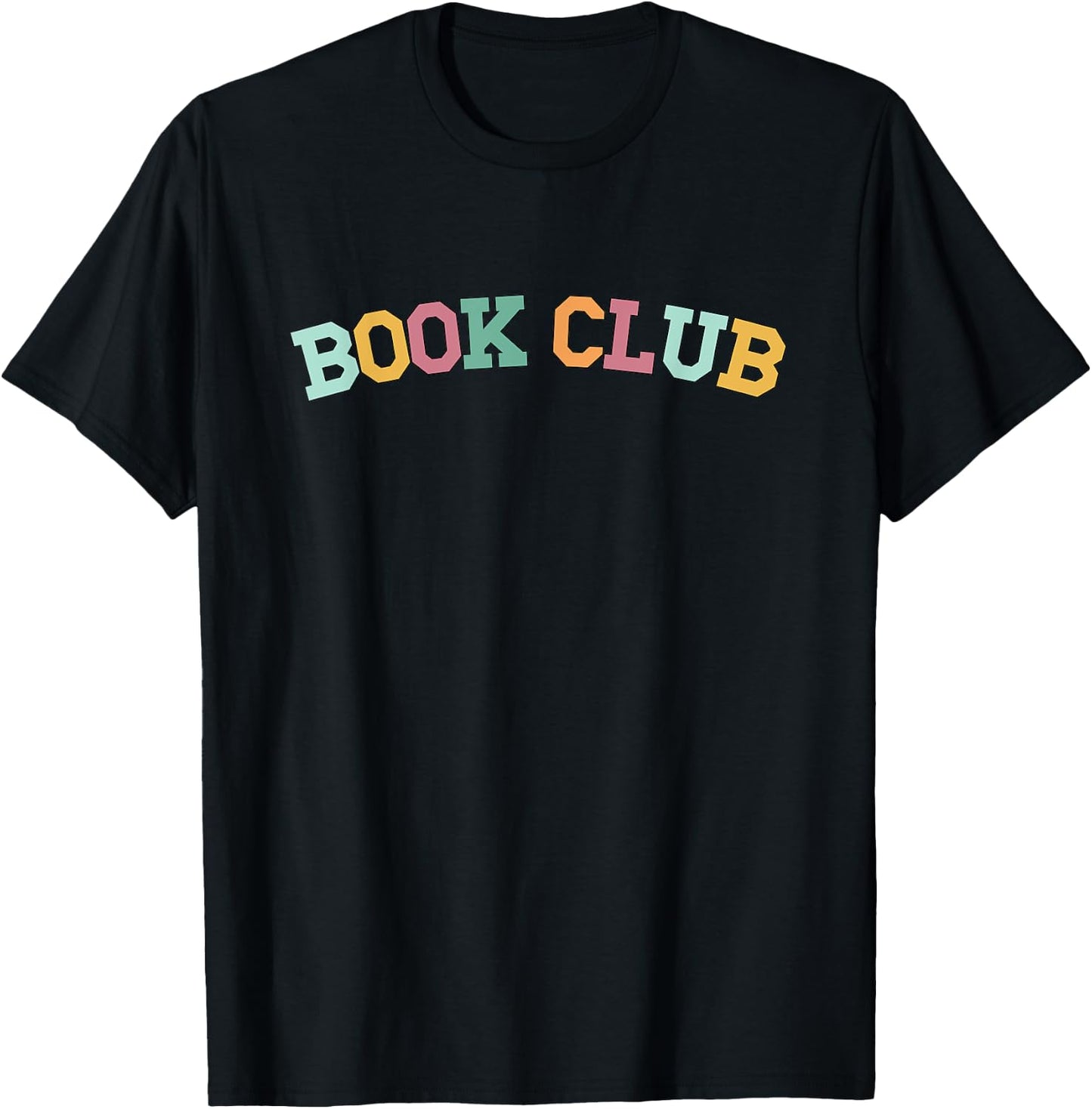 Book Club, University Style Bookish T-Shirt - T-Shirt | Black