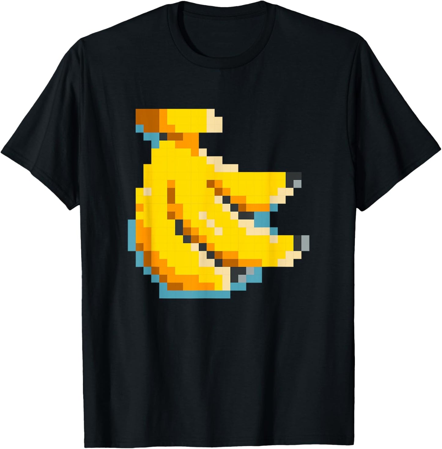 Pixel Banana 80s Video Game Halloween Costume Easy Group T-Shirt - T-Shirt | Black