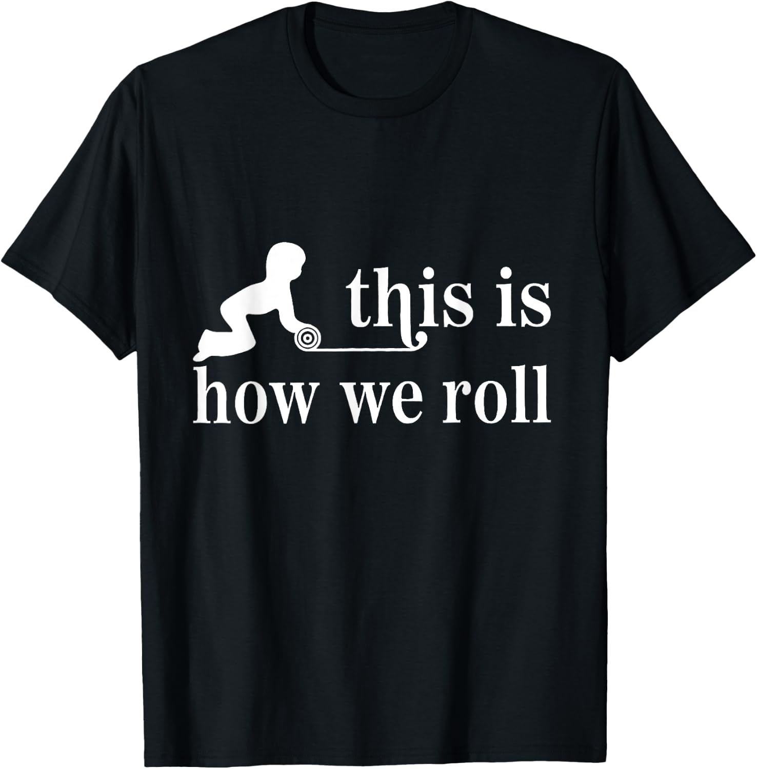 Montessori Shirt, This Is How We Roll T-Shirt - T-Shirt | Black