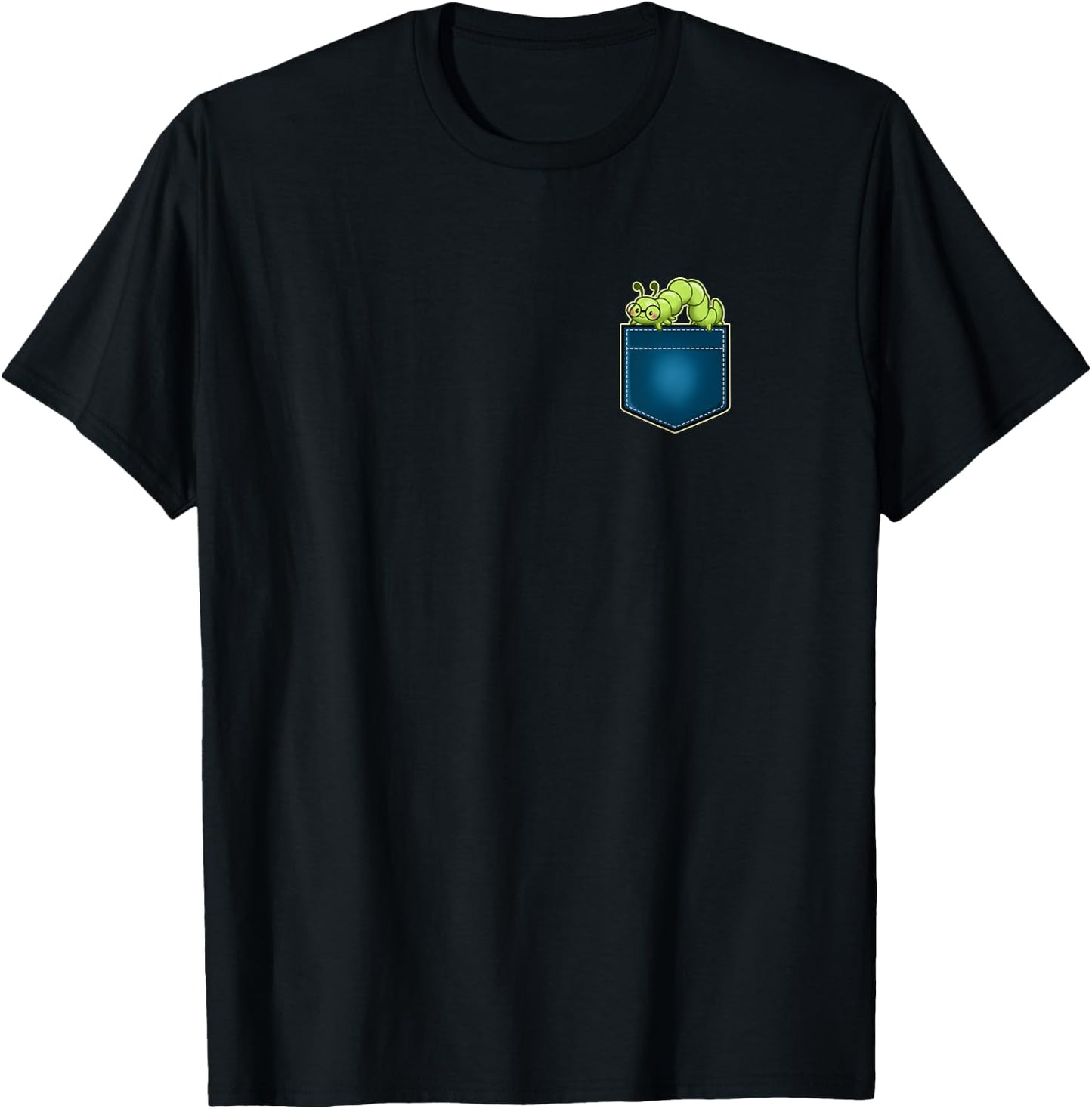 Caterpillar Pocket T-Shirt - T-Shirt | Black
