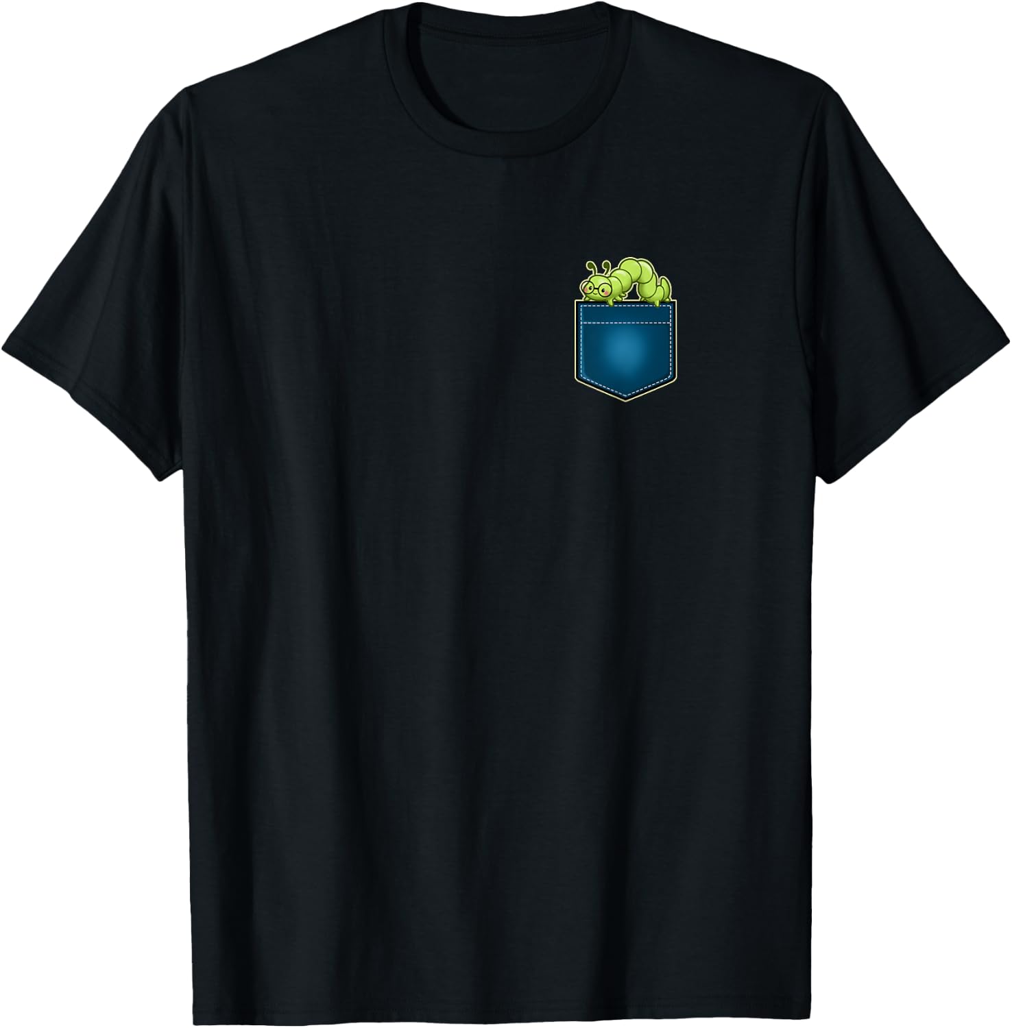 Caterpillar Pocket T-Shirt - T-Shirt | Black