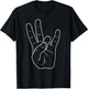 Eastside East Coast Hip Hop Hand Sign Symbol T-Shirt - T-Shirt | Black