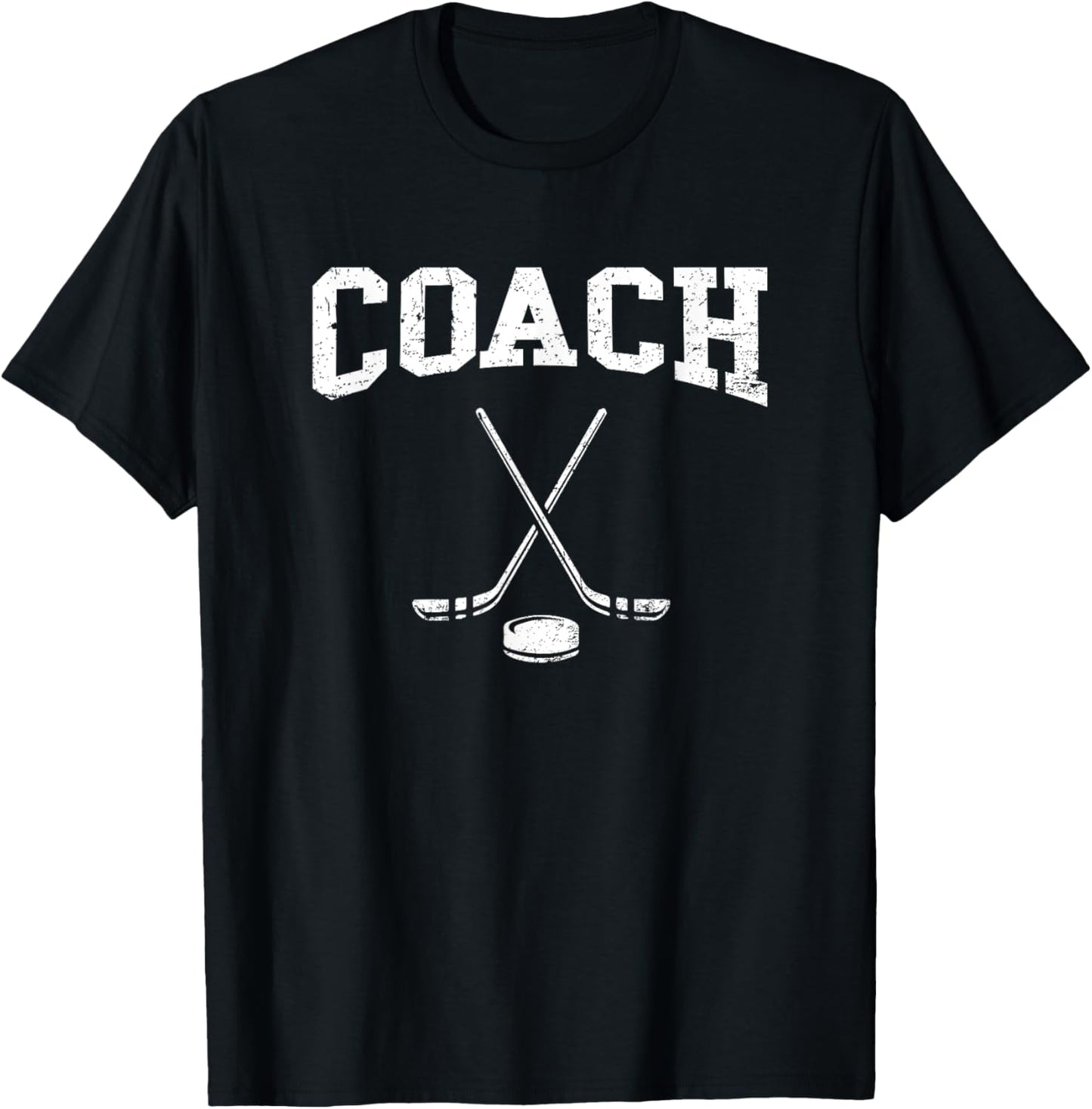 Hockey Coach T-Shirt - T-Shirt | Black