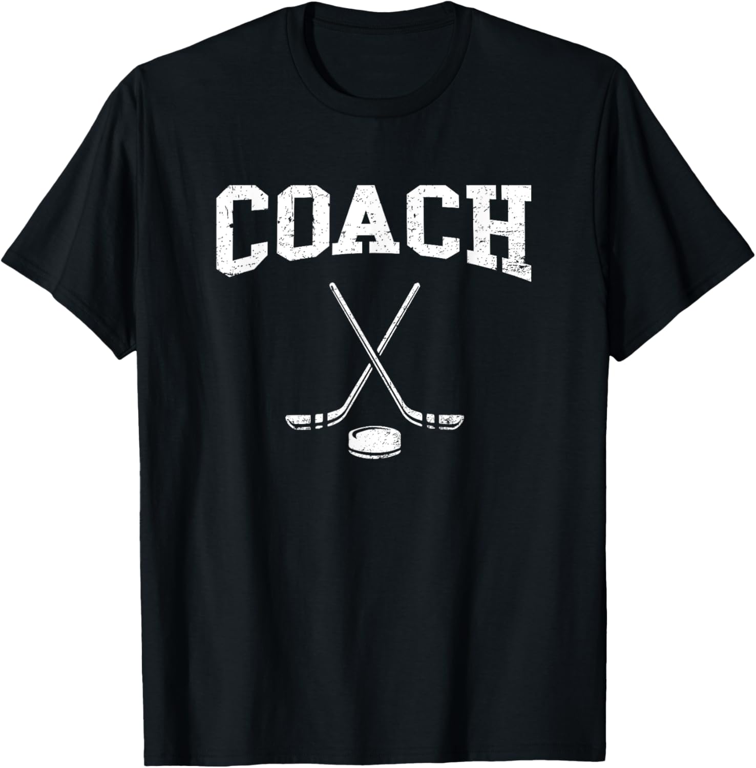 Hockey Coach T-Shirt - T-Shirt | Black