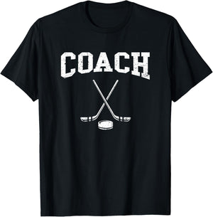 Hockey Coach T-Shirt - T-Shirt | Black