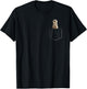 Meerkat in Bag Funny Gift Meerkat T-Shirt - T-Shirt | Black