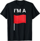 Funny Red Flag And Toxic Traits Red Flags T-Shirt - T-Shirt | Black