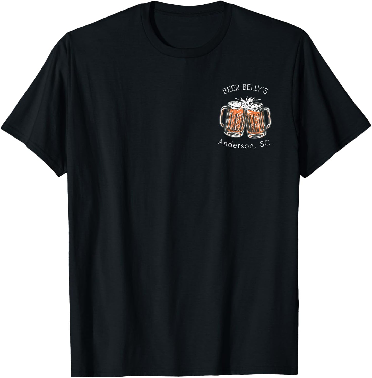 Beer Belly's Anderson, Sc T-Shirt - T-Shirt | Black