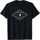 North Dakota Duck Hunter diamond T-Shirt - T-Shirt | Black