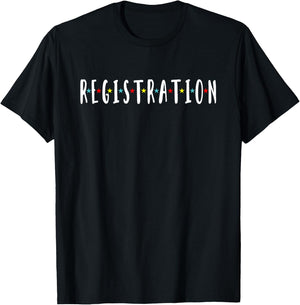 Patient Registration Registrar Emergency Department Hospital T-Shirt - T-Shirt | Black