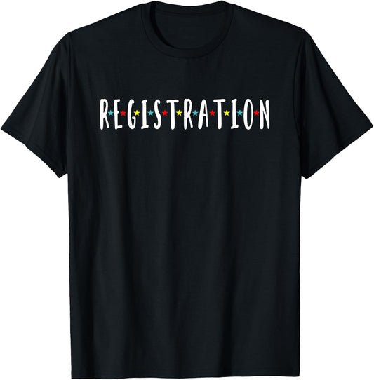 Patient Registration Registrar Emergency Department Hospital T-Shirt - T-Shirt | Black