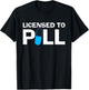 Licensed To Pill Pharmacy Technician T-Shirt - T-Shirt | Black