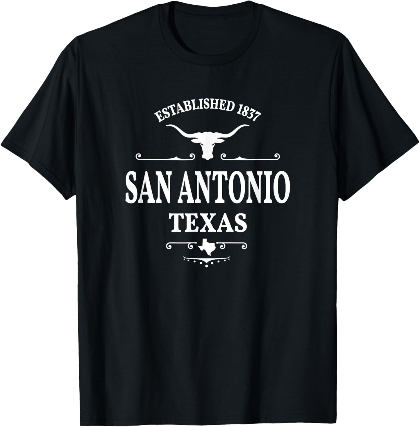 San Antonio T-Shirt - T-Shirt | Black