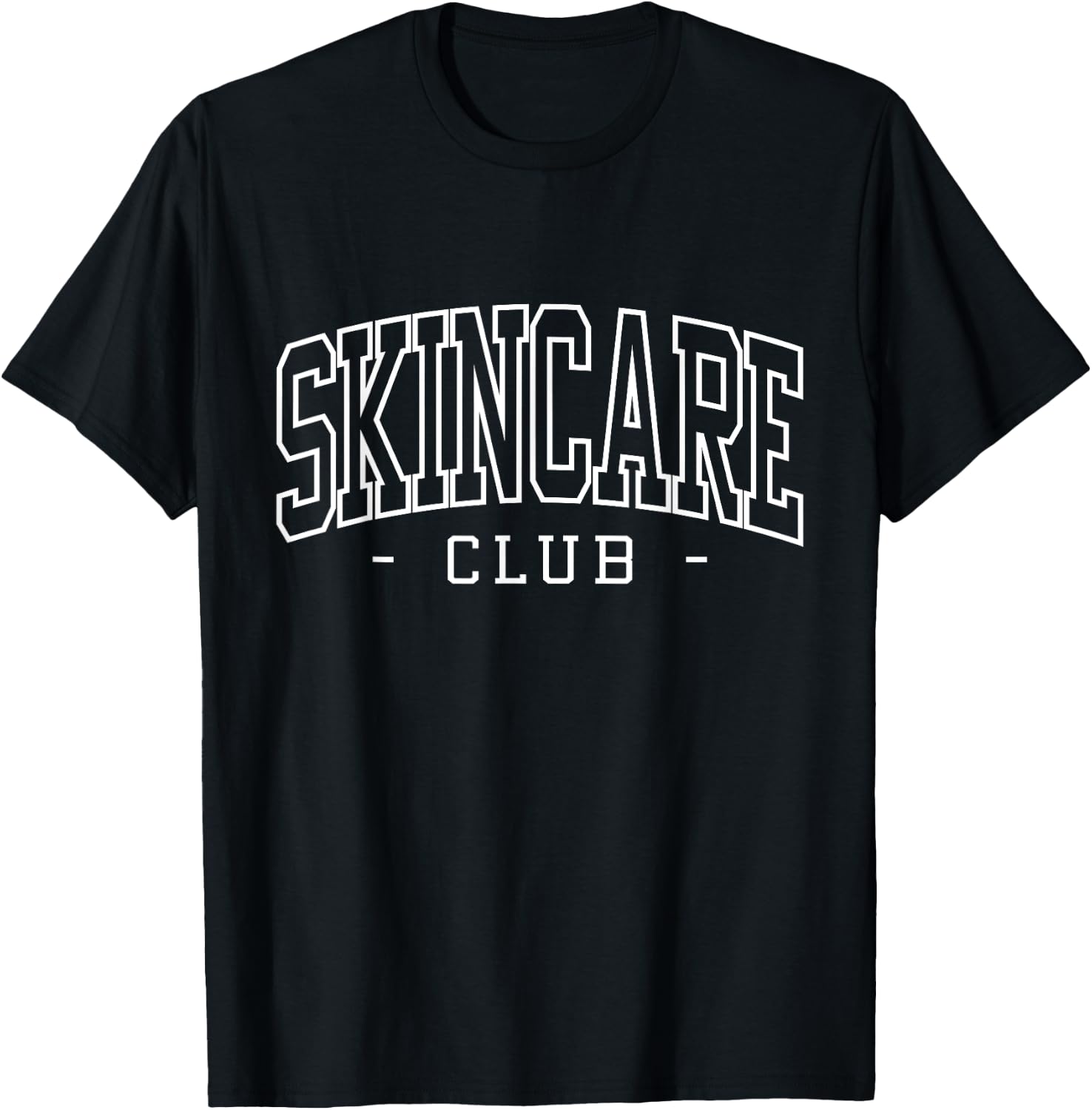 Skincare Club Skin Care Esthetician Skincare T-Shirt - T-Shirt | Black