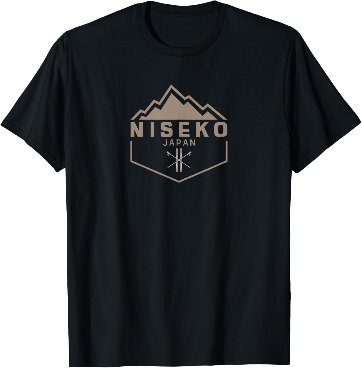 Niseko Japan T-Shirt - T-Shirt | Black